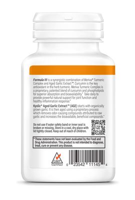 Kyolic Aged Garlic Extract Formula 111, Healthy Inflammation Response, 50 Capsules Packaging May Vary