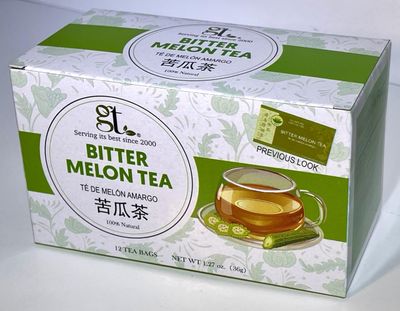 GT Bitter Melon Tea, 1.27 Ounce Box 12 Tea Bags