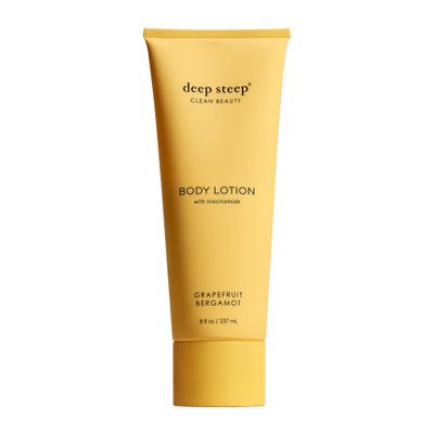 Deep Steep Body Lotion with Niacinamide for Long Lasting Hydration 8oz 8 Fl Oz Pack of 1, Grapefruit Bergamot