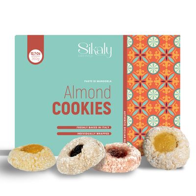 ITALIAN Cookies, Christmas Cookies &amp; Birthday Cookies. Biscotti individually wrapped, Almond Cookies. Biscotti italian Cookies, Gourmet cookies, Cookie Gift Basket. Italian cookies from italy, SIKALY