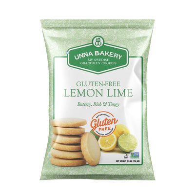Gluten Free Lemon Lime Cookies by Unna Bakery, 5.5 oz