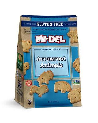Mi-Del Gluten Free Animal Crackers - Non GMO Certified, 0g Trans Fat Gluten Free Cookies Pack of 1