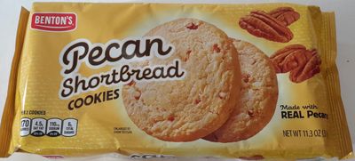 Benton&#39;s Pecan Shortbread Cookies made with Real Pecans Net Weight 11.3 OZ 320g