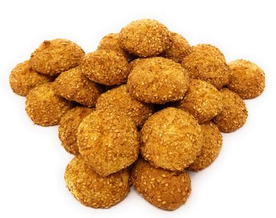Frank and Sal Bakery: All Natural Italian Sesame Cookies New Recipe 1 Pound Baked in Brooklyn Fresh Daily - Biscotti Di Regina