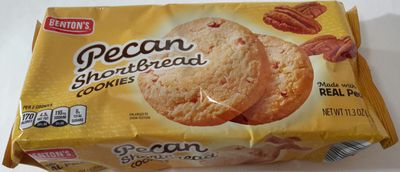 Benton's Pecan Shortbread Cookies made with Real Pecans Net Weight 11.3 OZ 320g
