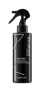 shu uemura art of hair Tsuki Shape Heat-Activated Blow Dry Spray - Styling Spray, Adds Volume and Definition, 6.4 Fl Oz