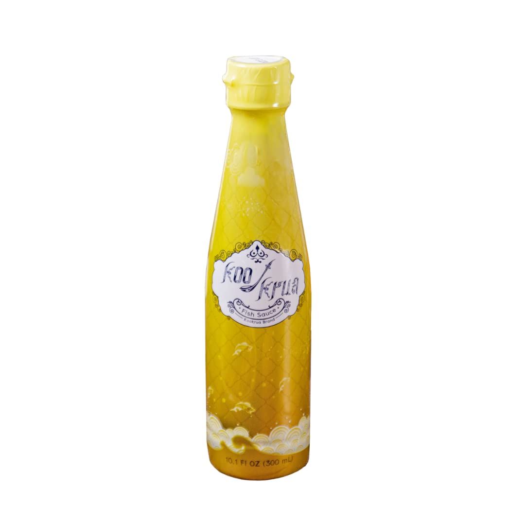 Fish Sauce, Thai Gourmet Fish Sauce Koo Krua Brand ??????, 10.1 fl oz