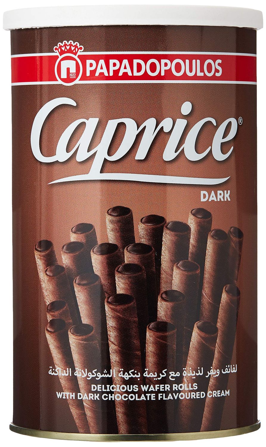 Papadopoulos Caprice Dark Chocolate Wafers, 250g