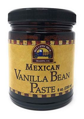 Blue Cattle Truck Trading Co. Gourmet Mexican Vanilla Bean Paste, 8 Ounce Measured by Weight