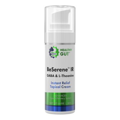 Healthy Gut BeSerene IR GABA &amp; L-Theanine Instant Relief Topical Cream 1.9 OZ
