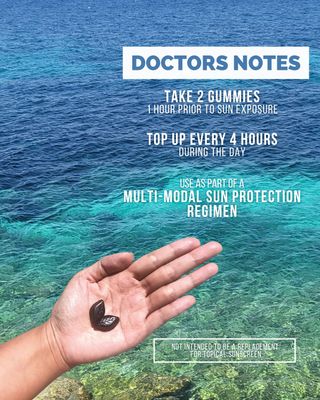 Inner Glow Sol Defense Gummies - Dermatologist and Plastic Surgeon developed to fight photoaging, Polypodium Leucotomos and Niacinamide