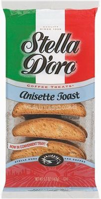 Stella D&#39;oro, Anisette Toast, 5.7oz Bag Pack of 6 by Stella D&#39;oro Foods
