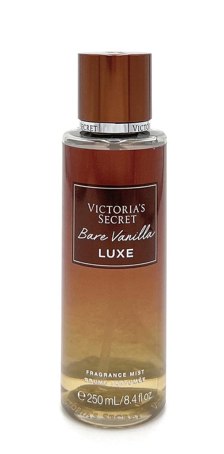 Victoria&#39;s Secret Bare Vanilla Luxe Fragrance Body Mist Spray for Women, 8.4 fl. oz. Bare Vanilla Luxe