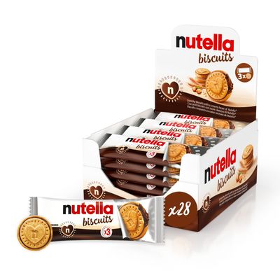 Nutella Biscuits Box of 2, Pack of 56