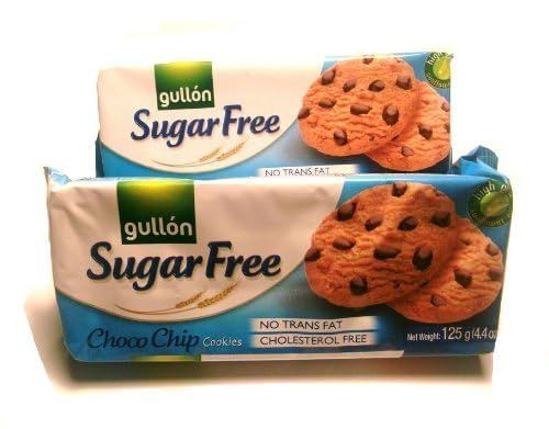 Gullon Sugar Free Choco Chip Cookies - 2 Packs 2 Pack