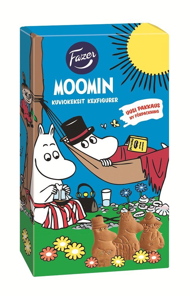 Fazer Moomin Kuviokeksi - Shaped - Biscuits - Cookies - Box 175g