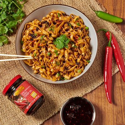 Lee Kum Kee Chiu Chow Chili Crisp Oil 7.2 oz - 12 Pack, Spicy & Savory Chili Crisp Oil for Authentic Asian Cuisine - Perfect for Dips, Drizzling, Noodles, Stir-Frying, Wontons & Dumplings