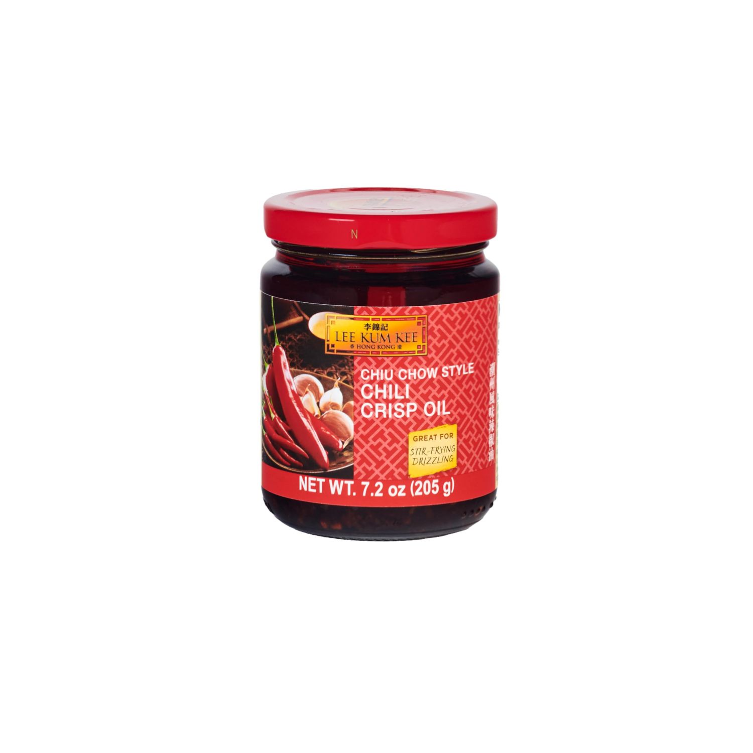 Lee Kum Kee Chiu Chow Chili Crisp Oil 7.2 oz - 12 Pack, Spicy &amp; Savory Chili Crisp Oil for Authentic Asian Cuisine - Perfect for Dips, Drizzling, Noodles, Stir-Frying, Wontons &amp; Dumplings