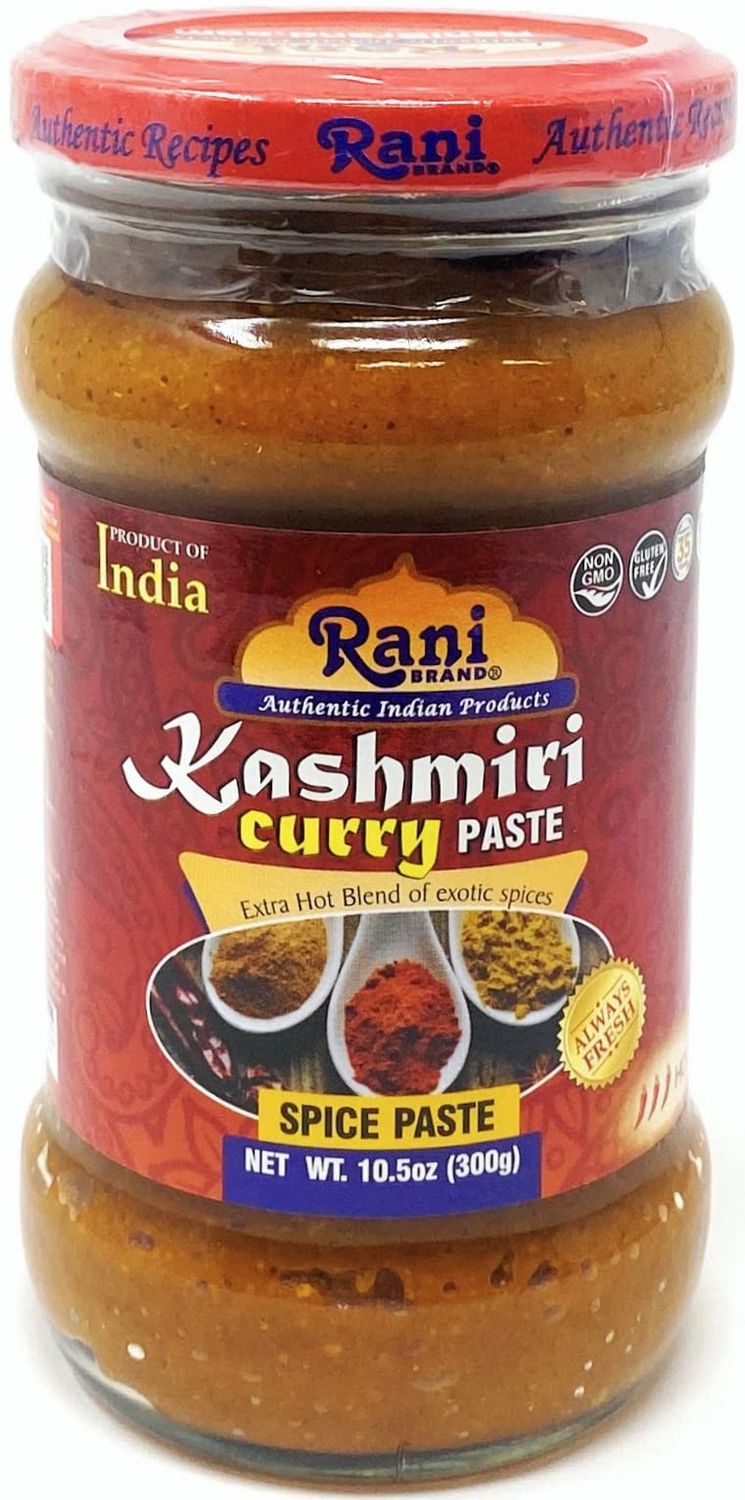 Rani Kashmiri Masala Curry Paste 10.5oz 300g Glass Jar All Natural NON-GMO Vegan Gluten Free Indian Origin, Cooking Spice Paste
