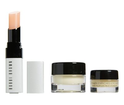 Bobbi Brown Prep Your Pretty Face &amp; Lip Kit with Extra Lip Tint in Bare Pink, Vitamin Enriched Face Base and Vitamin Enriched Eye Base