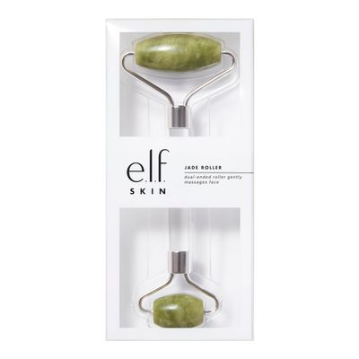 e.l.f. SKIN Jade Roller, Facial Roller to Massage &amp; Destress Skin, Gently Massages, Soothes &amp; Boosts Skins Vitality