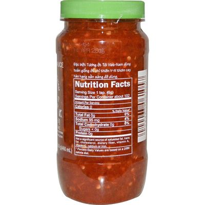 Huy Fong Foods Inc., Chili Garlic Sauce, 18 oz 510 gPack of 1