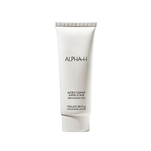 ALPHA-H Micro Super Scrub Glycolic Acid Face and Body Exfoliant with Bamboo Extract