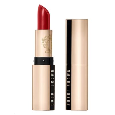 Bobbi Brown Luxe Lipstick Metro Red 801 Neutral Red - 0.12 oz 3.5 g