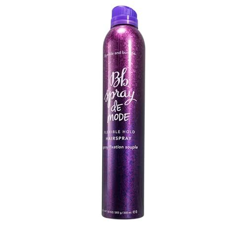Bumble and bumble. Spray de Mode Flexible Hold Hairspray Flexible, Brushable Hold Workability Curly, Wavy, Straight, 10 Ounce