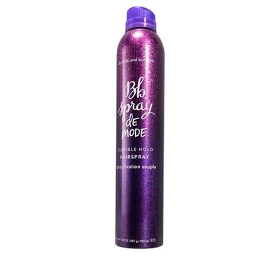 Bumble and bumble. Spray de Mode Flexible Hold Hairspray Flexible, Brushable Hold Workability Curly, Wavy, Straight, 10 Ounce