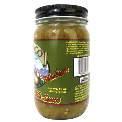Ol' Gringo Chile Company Green Chile Sauce, Medium Heat 2 Pack
