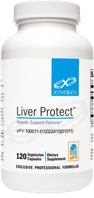 XYMOGEN Liver Protect - Supports Liver Health Glutathione Production - Milk Thistle Extract, ALA Alpha-Lipoic Acid, N-Acetyl-L-Cysteine, Selenium L-Selenomethionine 120 Capsules