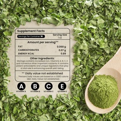 HERBOGANIC Moringa Living Bitter 16oz
