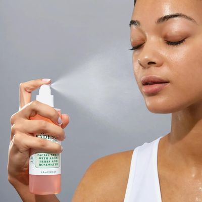 Mario Badescu Facial Spray with Aloe, Herbs and Rose Water for All Skin Types, Face Mist that Hydrates, Rejuvenates &amp; Clarifies, 8 FL OZ