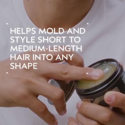 Aveda Men Pure-Formance Pomade Strong Hold Hair Pomade Non-Greasy Formula Water-Based Short to Medium-Length Hair, 2.5 Ounce