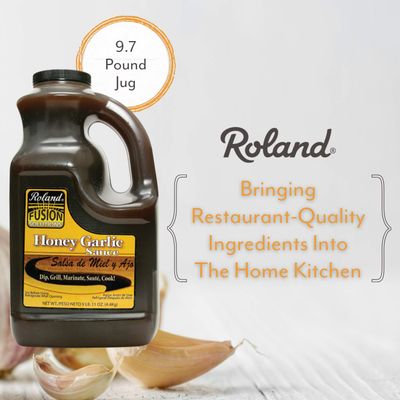 Roland Foods Fusion Solutions Honey Garlic Sauce, Specialty Imported Food, 9 Pound 11 Ounce, Pack of 1