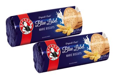 Bakers Blue Label Marie 200g7oz 2 Pack