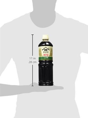 Yamasa Low Sodium Soy Sauce, Reduced Salt Japanese Shoyu 34 Fluid Ounce Preservative Free