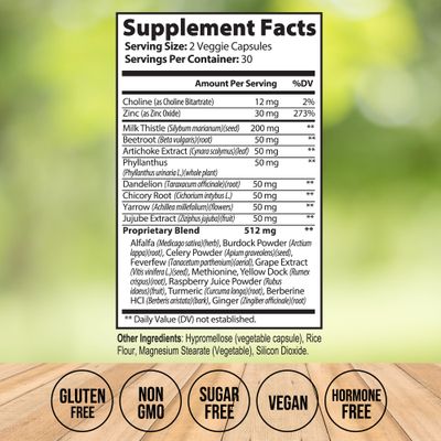 Liver Cleanse Detox &amp; Repair - Milk Thistle Supplement for Liver Health - Liver Detox and Liver Support for Men and Women - Milk Thistle Liver Detox - Liver Pills - Non-GMO, Vegan, Made in USA