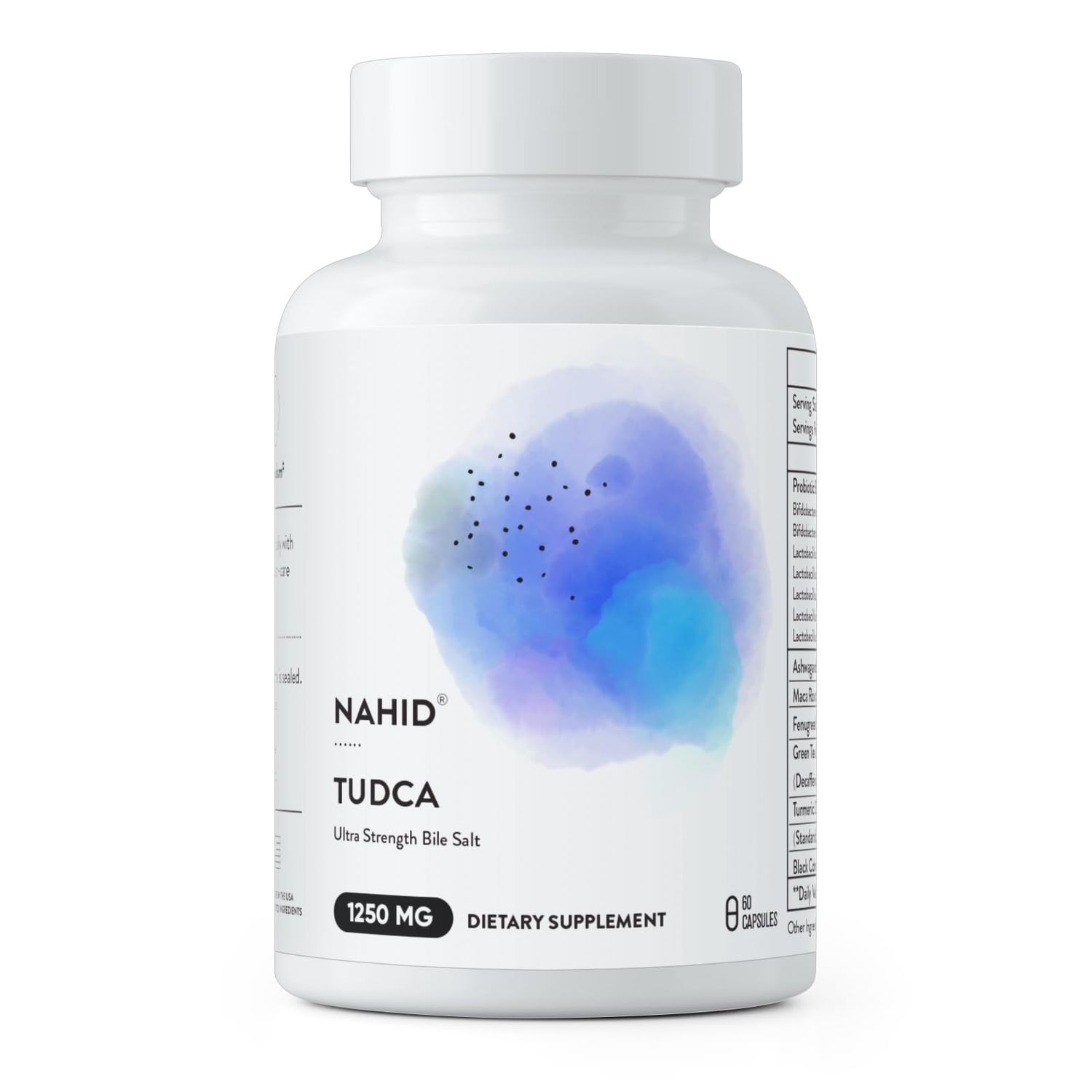 Nahid Liver Support Supplement, 120 Billion CFUs Probiotics, for Men and Women, Liver Detox and Renewal, Optimal Wellness, Gluten-Free, Dairy-Free, Vegan, Non-GMO, 60 Capsules