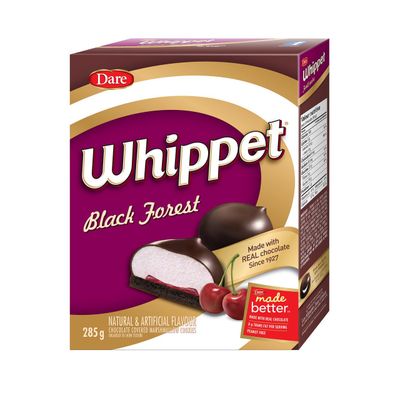 Dare Whippet Black Forest Cookies, 285g10.1oz Imported from Canada