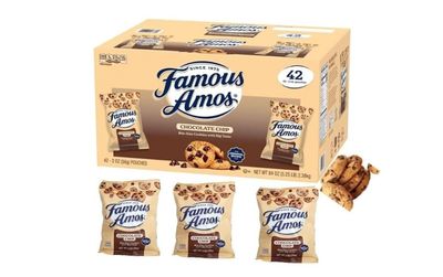 Chocolate Chip Cookies, Bite-Size, 2 oz Individual Bags - 42 - Count