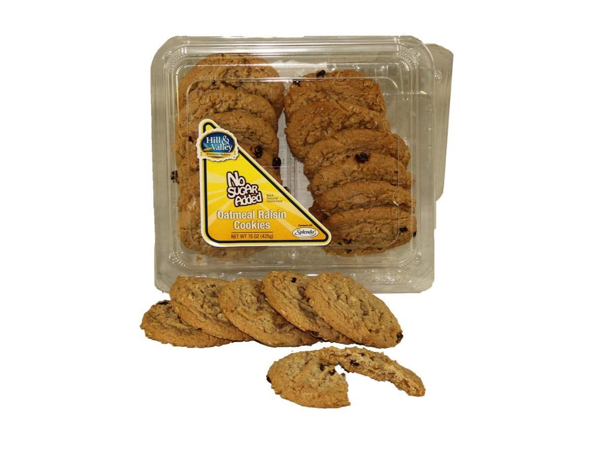 Hill and Valley Oatmeal Raisin Cookies, 1.25 Ounce -- 8 per case.
