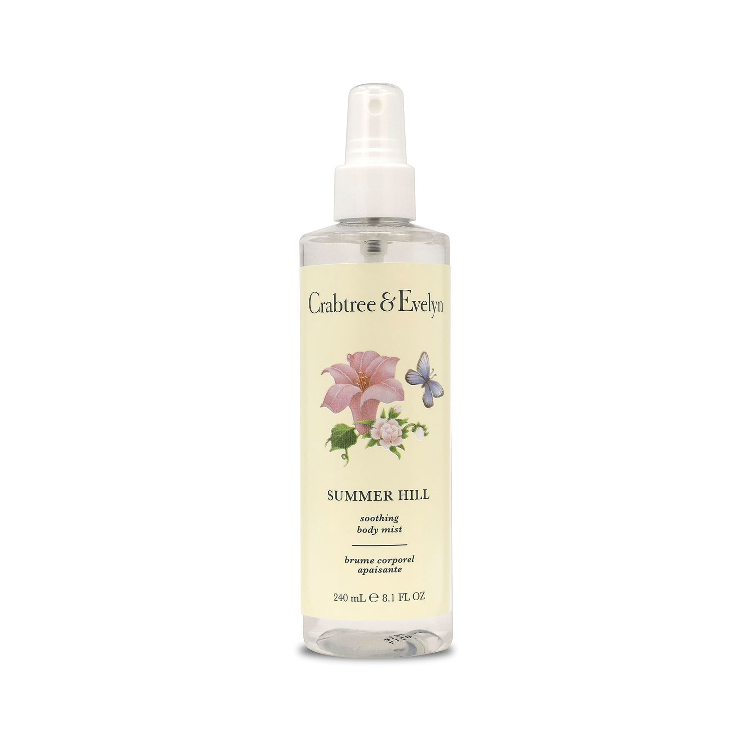Crabtree &amp; Evelyn Summer Hill Soothing Body Mist 8.1 oz