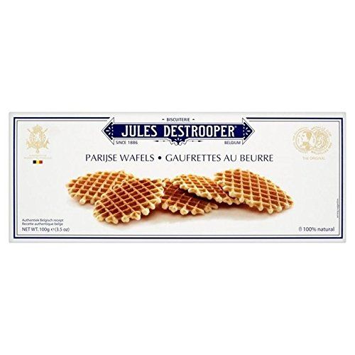 Jules Destrooper Butter Waffles 100g - Pack of 2