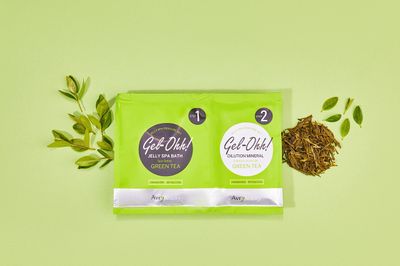 AVRYBEAUTY Gel-Ohh Jelly Spa Bath 3 pack, Green Tea Infused, Green Tea Scented, Pedicure, Salon Services, Jelly Pedicure, Pedi, Heat & Aroma Therapy