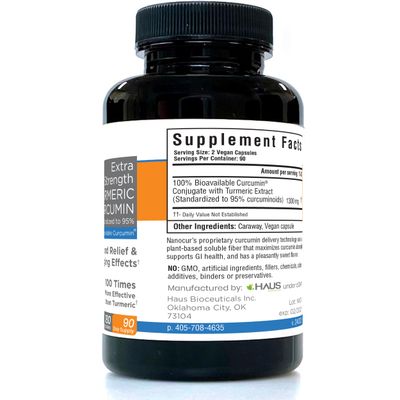 Turmeric Curcumin - 100x More Active Than Turmeric, 170 More Active Than Curcumin Black Pepper Extract. Joint Support, Relief, and Energy Youll Feel. Organic CurcuminPlant-Based Carrier.