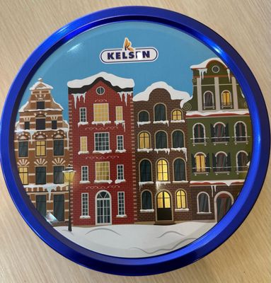 Danish Butter Cookies, 16 oz 1 lb Tin - Traditional All-Butter Cookies, Made in Denmark