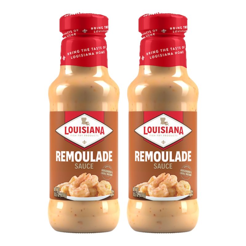 Louisiana Fish Fry Remoulade Sauce, 10.5 Ounce Pack of 2