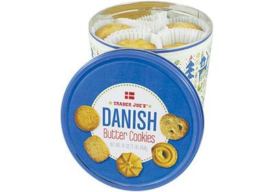 Trader Joe's - Danish Butter Cookie Tin NET WT.16 OZ